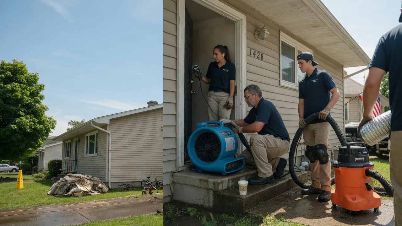 Water Damage Restoration in Sharpsville, IN near me